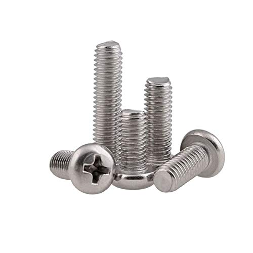 Selbstschneidende Schrauben 50pcs 304 M4 less Steel Cross Slot Cross Recessed Pan Head Screw Selbstschneidende Schrauben 50pcs 304 M4 less Steel Cross Slot Cross Recessed Pan Head Screw von hOnYbmq