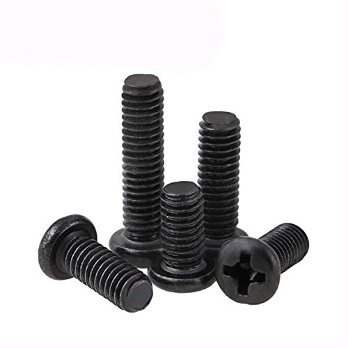 Selbstschneidende Schrauben Cross Recessed Pan Head Machine Screw Metric Thread Round Head Bolt Steel Black Selbstschneidende Schrauben Cross Recessed Pan Head Machine Screw Metric Thread Round Head Bolt Steel Black von hOnYbmq