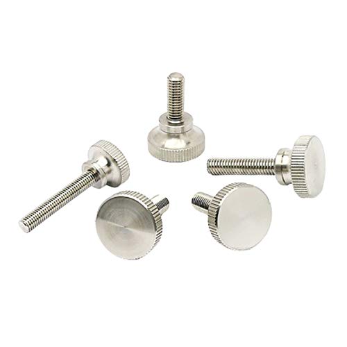 Selbstschneidende Schrauben M2/M2.5 less Steel Knurling Head Thumb Screw Hand Tighten Curtain Wall Glass Lock Screws Selbstschneidende Schrauben M2/M2.5 less Steel Knurling Head Thumb Screw Hand Tighten Curtain Wall Glass Lock Screws von hOnYbmq