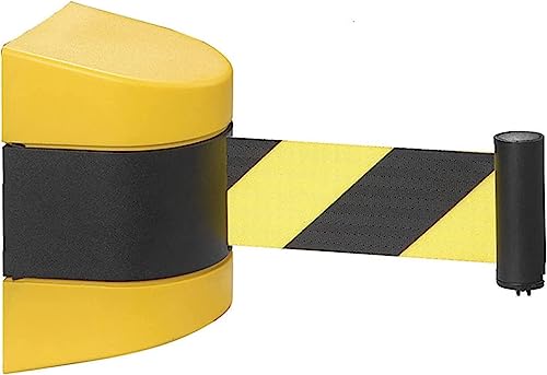 Teleskop-Absperrgurt, Einziehbare Gurtabsperrung zur Wandmontage, Warteschlangen-Absperrgurt zur Kontrolle von Menschenmengen von hOnYbmq