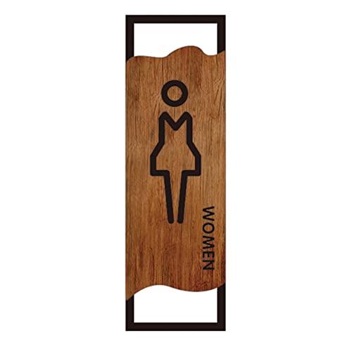 Toilettenschild, 3D Acrylic Raised Icons, Bathroom Door Sign Decor, for Offices, Businesses, von hOnYbmq