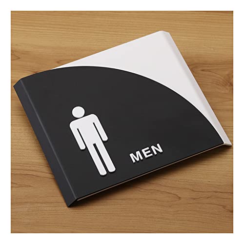 Toilettenschild, Bathroom Door Signs, Restroom Signs for Home and Business Office Door Wall von hOnYbmq