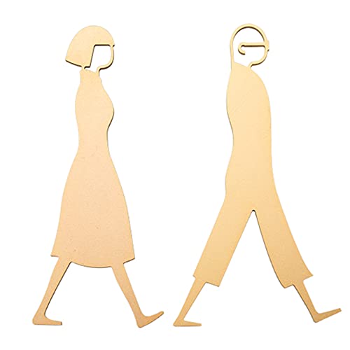 Toilettenschild, Minimalist Aluminum Door Signs, Fitting Room Indication Signs, for Business Office & Restaurant von hOnYbmq