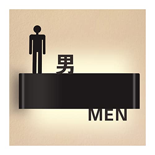 Toilettenschild, Restroom Signs for Business, LED Sign Display for In Public Places Cafe Bar von hOnYbmq