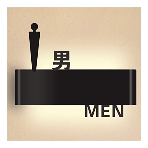 Toilettenschild, Restroom Signs for Business, LED Sign Display for In Public Places Cafe Bar von hOnYbmq