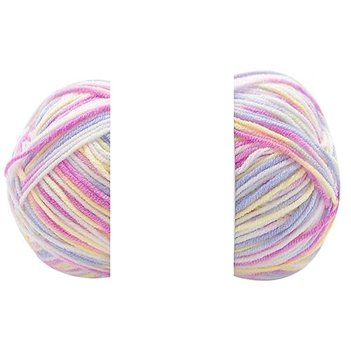 hOnYbmq Häkelgarn, 1 Roll Super Soft for Home Crochet Thread Knitting Thread Sweater Shawl DIY von hOnYbmq