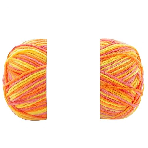 hOnYbmq Häkelgarn, 1 Roll Super Soft for Home Crochet Thread Knitting Thread Sweater Shawl DIY von hOnYbmq