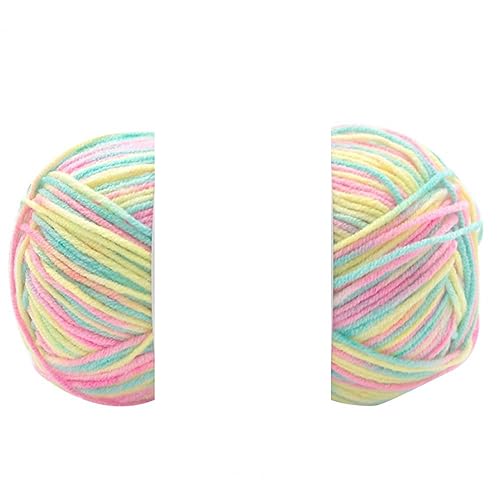 hOnYbmq Häkelgarn, 1 Roll Super Soft for Home Crochet Thread Knitting Thread Sweater Shawl DIY von hOnYbmq