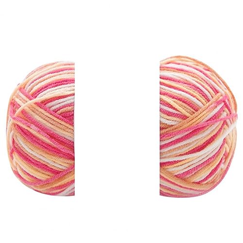 hOnYbmq Häkelgarn, 1 Roll Super Soft for Home Crochet Thread Knitting Thread Sweater Shawl DIY von hOnYbmq