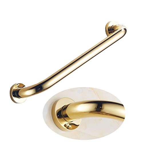 hOnYbmq Haltegriffe für Duschen, 16 Zoll Haltegriff aus poliertem Messing for Dusche, Toilettenwandmontage(37CM) von hOnYbmq