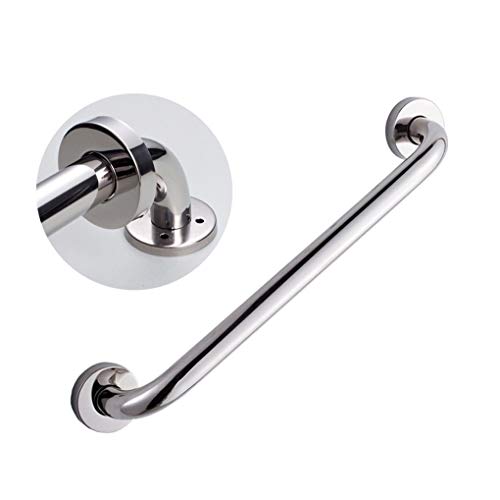 hOnYbmq Haltegriffe für Duschen, 24-Zoll-Haltegriff for Badewanne, Chrom, Rutschfester Griff for ältere Menschen/Toilettendusche,(30CM) von hOnYbmq