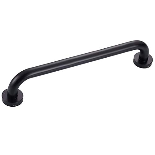 hOnYbmq Haltegriffe für Duschen, Haltegriff aus Aluminium, Haltegriffe for Badewannenduschen, Schwarz, for Bad-WC-Duschen(40cm) von hOnYbmq