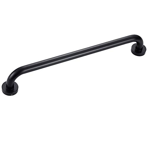hOnYbmq Haltegriffe für Duschen, Haltegriff aus Aluminium, Haltegriffe for Badewannenduschen, Schwarz, for Bad-WC-Duschen(50cm) von hOnYbmq