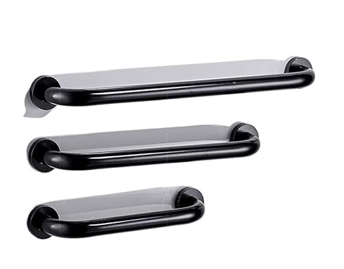hOnYbmq Haltegriffe für Duschen, rutschfeste Badezimmerstange, Duschhandtuchstange for den Innenbereich, Space Aluminium-Badehilfen for ältere Menschen(Antique,30cm) von hOnYbmq