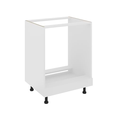 haaus Backofenschrank Karo, Weiß, 60 x 50 x 80 cm haaus Backofenschrank Karo, Weiß, 60 x 50 x 80 cm von haaus