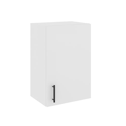 haaus Hängeschrank Karo, 1-türig, weiß, 40 x 30 x 60 cm haaus Hängeschrank Karo, 1-türig, weiß, 40 x 30 x 60 cm von haaus