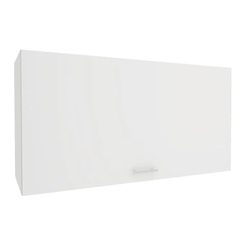 haaus Hängeschrank Mars, 1-türig, Weiß, 90 x 34 x 48 cm haaus Hängeschrank Mars, 1-türig, Weiß, 90 x 34 x 48 cm von haaus