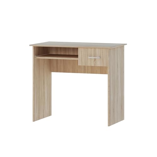 haaus Karpfen-Schreibtisch, 1 Schublade, Eiche Sonoma, 85 x 50 x 75 cm von haaus