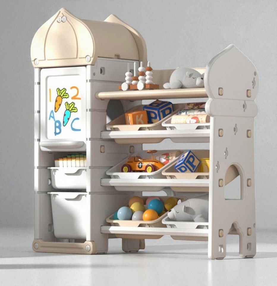 habeig Kinderregal Zwiebelturm Spielzeugregal 10 Aufbewahrungsboxen Klappfach zum Bemalen, Alles abgerundete Kanten habeig Kinderregal Zwiebelturm Spielzeugregal 10 Aufbewahrungsboxen Klappfach zum Bemalen, Alles abgerundete Kanten von habeig