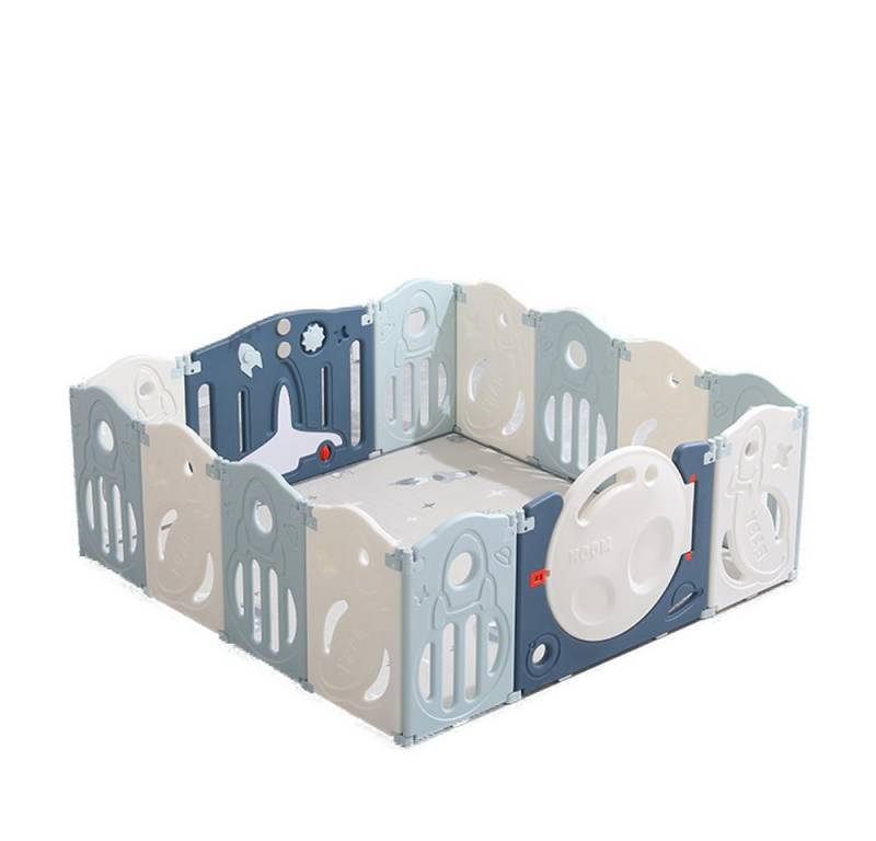 habeig Laufstall faltbar Babyzaun Laufgitter 160x160cm Tür Saugnäpfe Baby, faltbar habeig Laufstall faltbar Babyzaun Laufgitter 160x160cm Tür Saugnäpfe Baby, faltbar von habeig