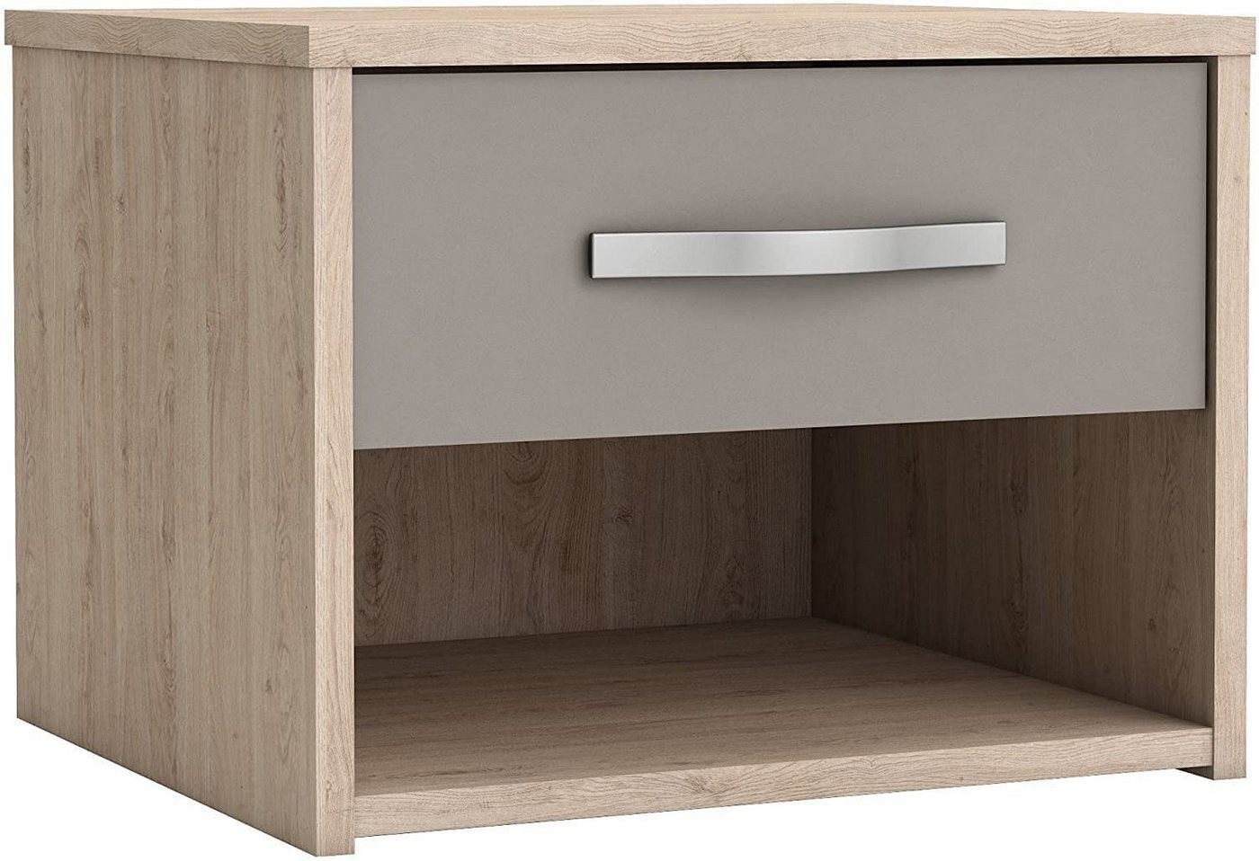 habeig Nachttisch Nachtschrank mit Schublade Nachtkommode Holz (678) von habeig