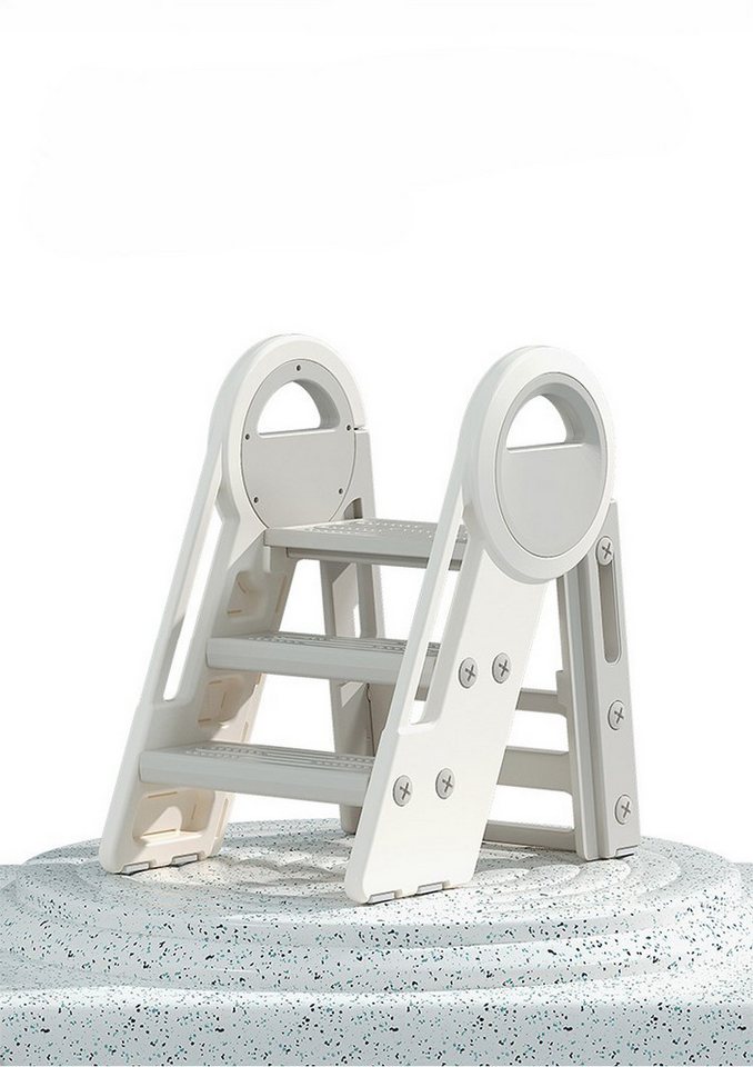 habeig Tritthocker Klappbarer Kindertritt 2-3 Stufen 65 cm Höhe bis 75 kg Kinderleiter, 2-3 Trittstufen einstellbar habeig Tritthocker Klappbarer Kindertritt 2-3 Stufen 65 cm Höhe bis 75 kg Kinderleiter, 2-3 Trittstufen einstellbar von habeig
