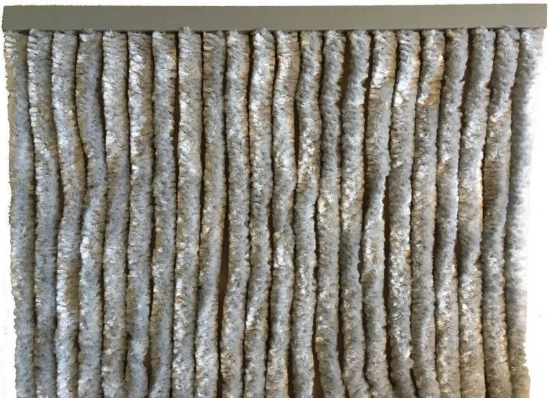 habeig Türvorhang Türvorhang Flauschvorhang Flauschi Chenille Insektenschutz 90x200 cm von habeig