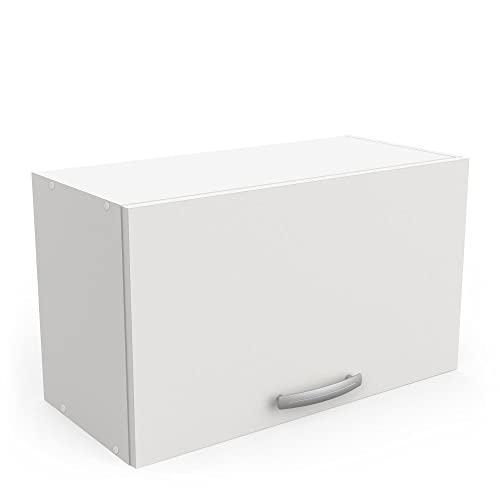habeig Wandhängeschrank 245201 Wandschrank Badezimmerschrank KüchenschrankBadschrank mit Tür (weiß, 60x35x28) von habeig