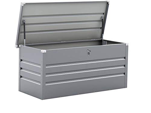 habitat et jardin Gartenbox aus Metall Store 680 l - silberfarben von habitat et jardin