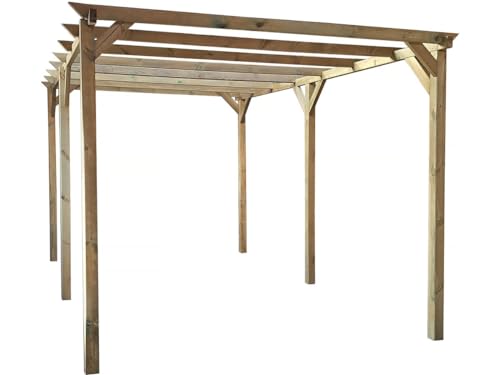 habitat et jardin Carport aus Holz Solar II 3 x 5 x 2,4 m von habitat et jardin