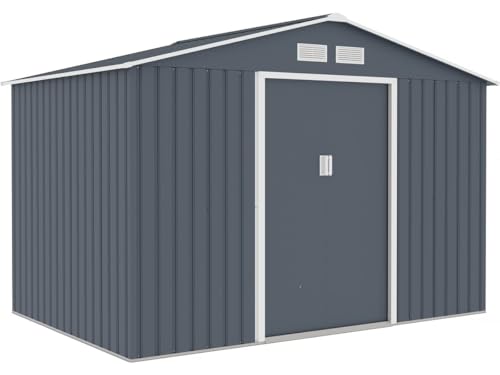 habitat et jardin Metall-Gartenhaus Vegas II - 5,29 m² - Grau von habitat et jardin