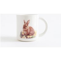 Hase Florale Keramik-Tasse | Handgetöpferte Kaffeebecher Teetasse Niedliche Frühlings Osternest Geschenkidee Hase Florale Keramik-Tasse | Handgetöpferte Kaffeebecher Teetasse Niedliche Frühlings Osternest Geschenkidee von hadleyclay
