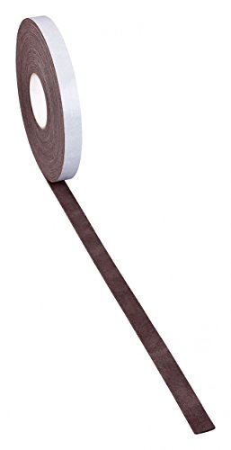 haggiy Filzband - Filzstreifen selbstklebend - Filzgleiter - Filzrolle - Klebeband Filz - 3 mm stark, Breite: 10 mm, Länge: 5 m, Braun von haggiy