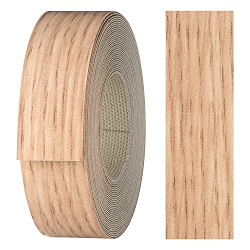 haggiy Kantenumleimer aus Melamin mit Schmelzkleber, 21 mm x 5 m | Umleimer zum Aufbügeln f. Regalbretter & Platten | Kantenband - Dekor: Eiche Lindberg haggiy Kantenumleimer aus Melamin mit Schmelzkleber, 21 mm x 5 m | Umleimer zum Aufbügeln f. Regalbretter & Platten | Kantenband - Dekor: Eiche Lindberg von haggiy