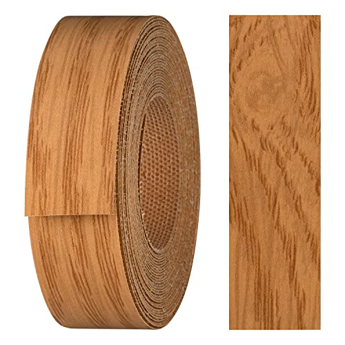 haggiy Kantenumleimer aus Melamin mit Schmelzkleber, 21 mm x 5 m | Umleimer zum Aufbügeln f. Regalbretter & Platten | Kantenband - Dekor: Eiche hell haggiy Kantenumleimer aus Melamin mit Schmelzkleber, 21 mm x 5 m | Umleimer zum Aufbügeln f. Regalbretter & Platten | Kantenband - Dekor: Eiche hell von haggiy