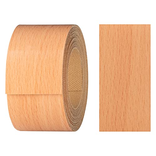 haggiy Kantenumleimer aus Melamin mit Schmelzkleber, 40 mm x 5 m | Umleimer zum Aufbügeln f. Regalbretter & Platten | Kantenband - Dekor: Buche haggiy Kantenumleimer aus Melamin mit Schmelzkleber, 40 mm x 5 m | Umleimer zum Aufbügeln f. Regalbretter & Platten | Kantenband - Dekor: Buche von haggiy