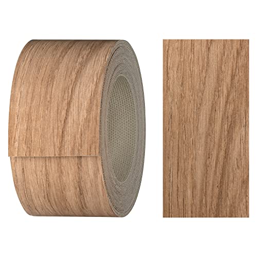 haggiy Kantenumleimer aus Melamin mit Schmelzkleber, 40 mm x 5 m | Umleimer zum Aufbügeln f. Regalbretter & Platten | Kantenband - Dekor: Eiche geoelt haggiy Kantenumleimer aus Melamin mit Schmelzkleber, 40 mm x 5 m | Umleimer zum Aufbügeln f. Regalbretter & Platten | Kantenband - Dekor: Eiche geoelt von haggiy