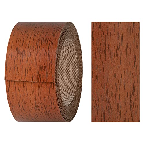 haggiy Kantenumleimer aus Melamin mit Schmelzkleber, 40 mm x 5 m | Umleimer zum Aufbügeln f. Regalbretter & Platten | Kantenband - Dekor: Nussbaum haggiy Kantenumleimer aus Melamin mit Schmelzkleber, 40 mm x 5 m | Umleimer zum Aufbügeln f. Regalbretter & Platten | Kantenband - Dekor: Nussbaum von haggiy