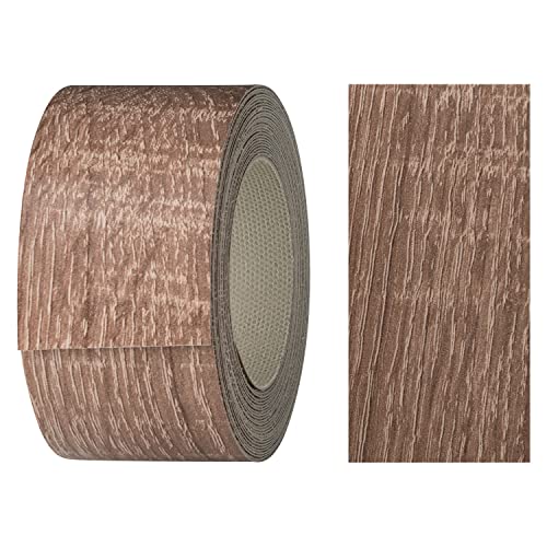 haggiy Kantenumleimer aus Melamin mit Schmelzkleber, 40 mm x 5 m | Umleimer zum Aufbügeln f. Regalbretter & Platten | Kantenband - Dekor: Sonoma Trueffel von haggiy