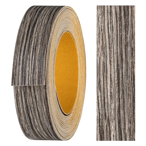 haggiy Melaminkanten-Band selbstklebend 18mm x 5m I Kantenband I Möbelkantenband I Sicherer Halt ohne Bügeln I Kantenumleimer I Furnier für Regalbretter/Holzplatten (Eiche Figaro) von haggiy