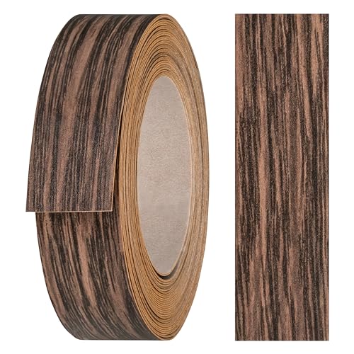 haggiy Melaminkanten-Band selbstklebend 18mm x 5m I Kantenband I Möbelkantenband I Sicherer Halt ohne Bügeln I Kantenumleimer I Furnier für Regalbretter/Holzplatten (Eiche Traviata) von haggiy