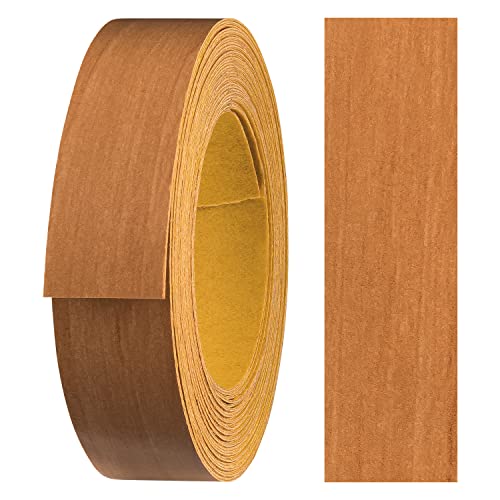 haggiy Melaminkanten-Band selbstklebend 18mm x 5m I Kantenband I Möbelkantenband I Sicherer Halt ohne Bügeln I Kantenumleimer I Furnier für Regalbretter/Holzplatten (Erle) von haggiy