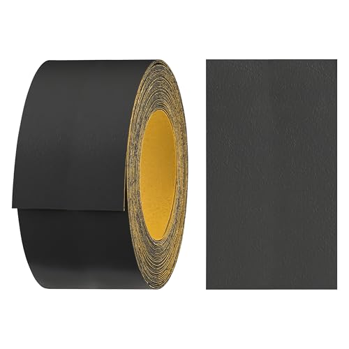 haggiy Melaminkanten-Band selbstklebend 40mm x 5m I Kantenband I Möbelkantenband I Sicherer Halt ohne Bügeln I Kantenumleimer I Furnier für Regalbretter/Holzplatten (Anthrazit) von haggiy