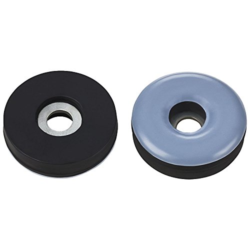 haggiy PTFE Möbelgleiter - Kunststoffgleiter mit Schraube, rund 38 mm (100 Stk.) von haggiy
