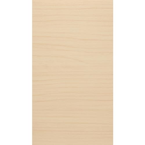 haggiy Selbstklebende Abdeckkappen für Möbel & Böden - Schraubenabdeckung - Einzelblatt - Abdeckung für Schrauben & Bohrlöcher - 85 x 155 mm - Möbelpflaster (Ahorn) von haggiy