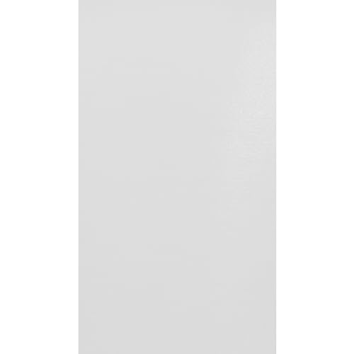 haggiy Selbstklebende Abdeckkappen für Möbel & Böden - Schraubenabdeckung - Einzelblatt - Abdeckung für Schrauben & Bohrlöcher - 85 x 155 mm - Möbelpflaster (Weiß-Glanz) von haggiy