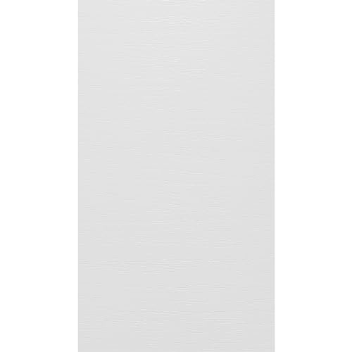 haggiy Selbstklebende Abdeckkappen für Möbel & Böden - Schraubenabdeckung - Einzelblatt - Abdeckung für Schrauben & Bohrlöcher - 85 x 155 mm - Möbelpflaster (Weiß-Struktur) von haggiy
