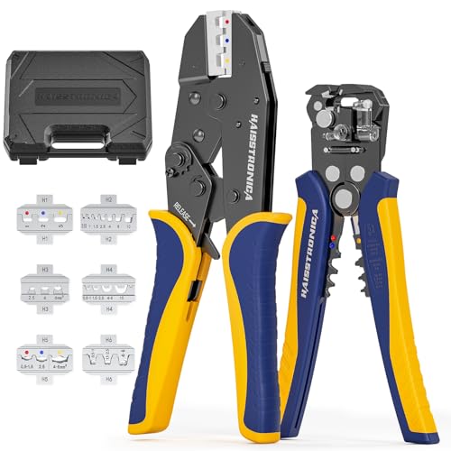 haisstronica Quick Exchange Wire Crimpzange Set von haisstronica