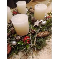 Adventskranz Altweiß-Natur von hakuhl