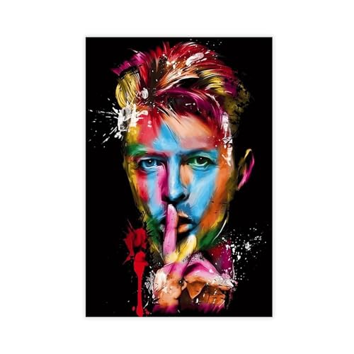 Andy Warhol David Bowie Leinwandposter Schlafzimmer Dekor Landschaft Büro Zimmer Dekor Geschenk 30 x 45 cm von halfac